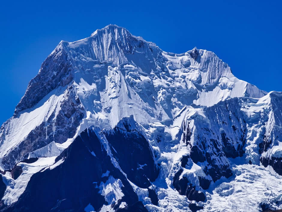 Yerupajá 6634 m, Cordillera Huayhuash
